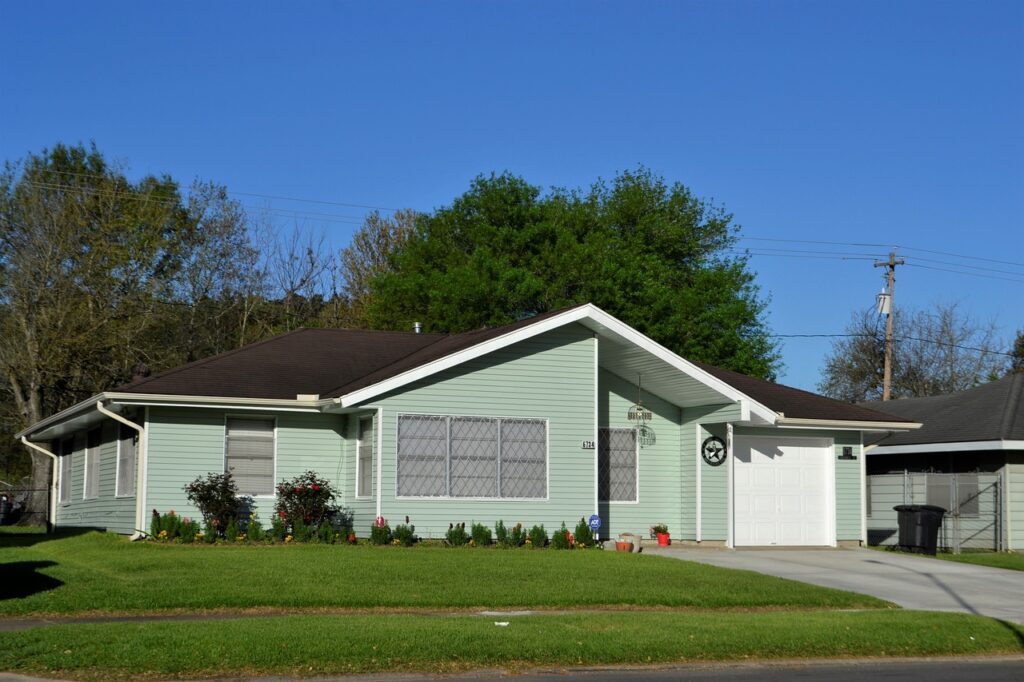 Residential Home with nice lawn